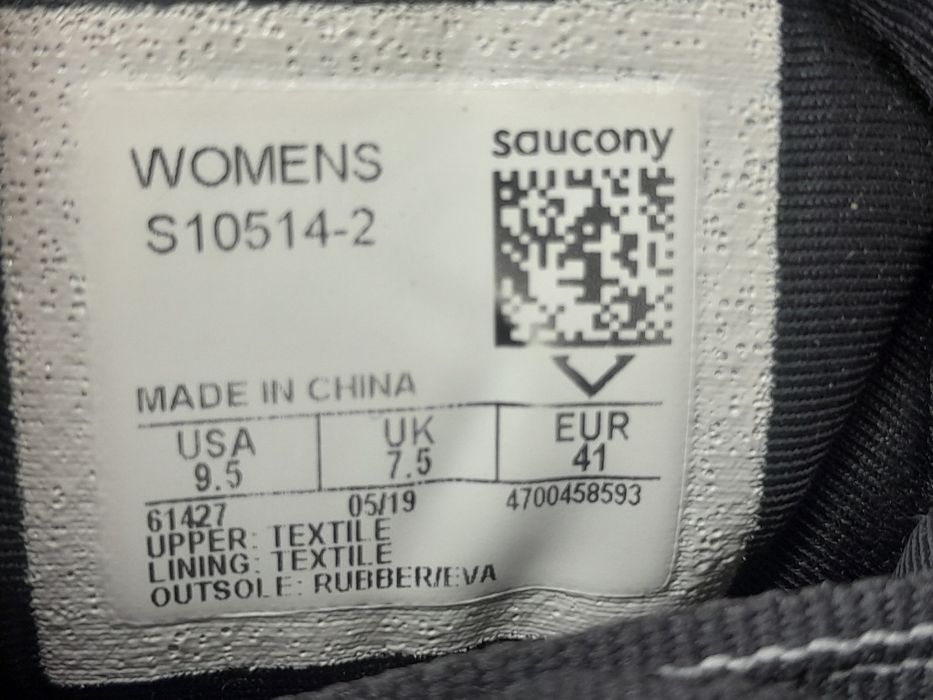 Кросівки літо оригінал Saucony Ride 41,40 розмір.