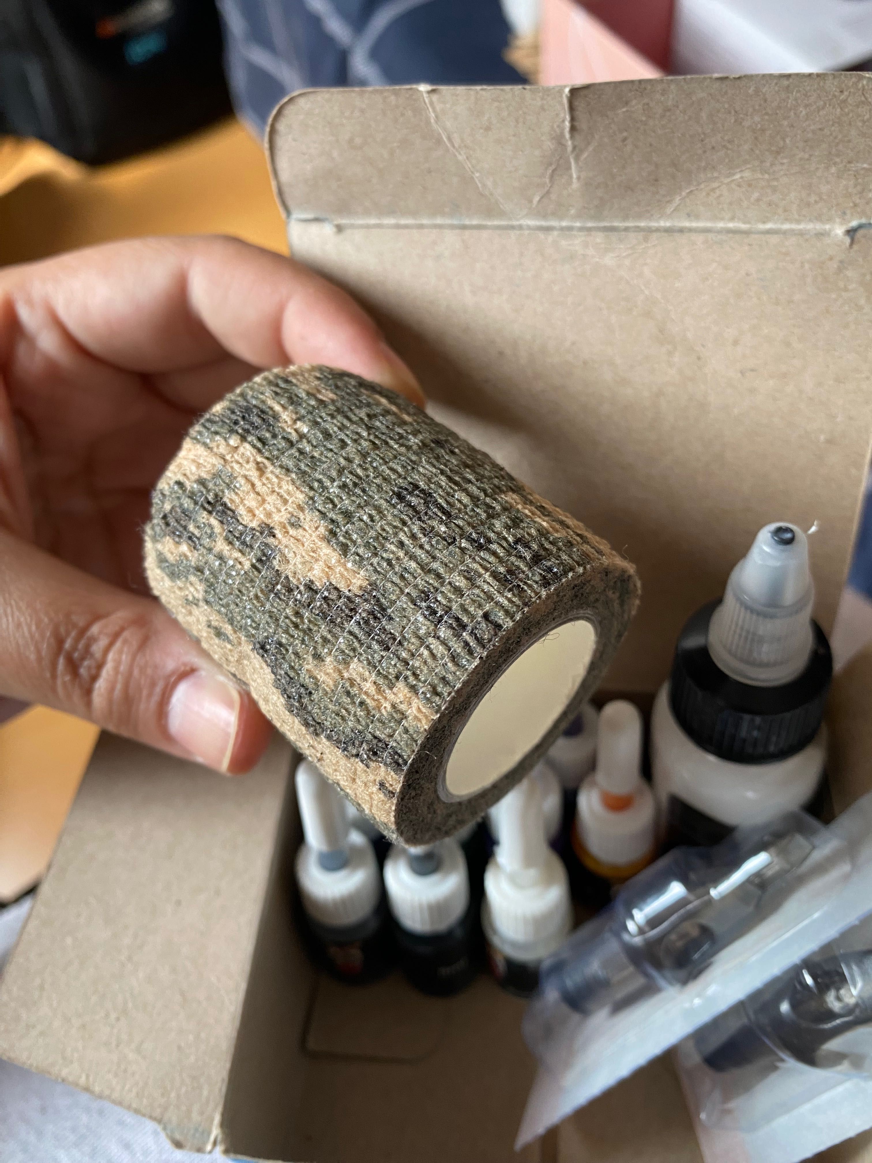 Kit de tatuagem (2 máquinas)