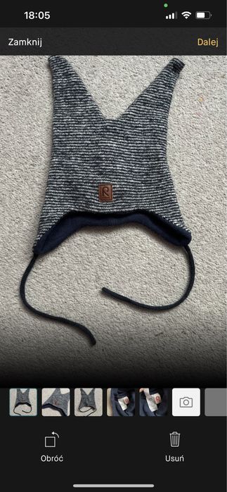 Czapka Reima 46 merino