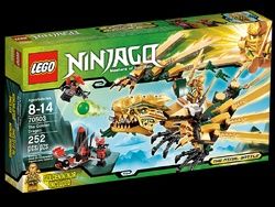 Конструктор LEGO NINJAGO Золотий Дракон (70503)Ретро набор,редкий