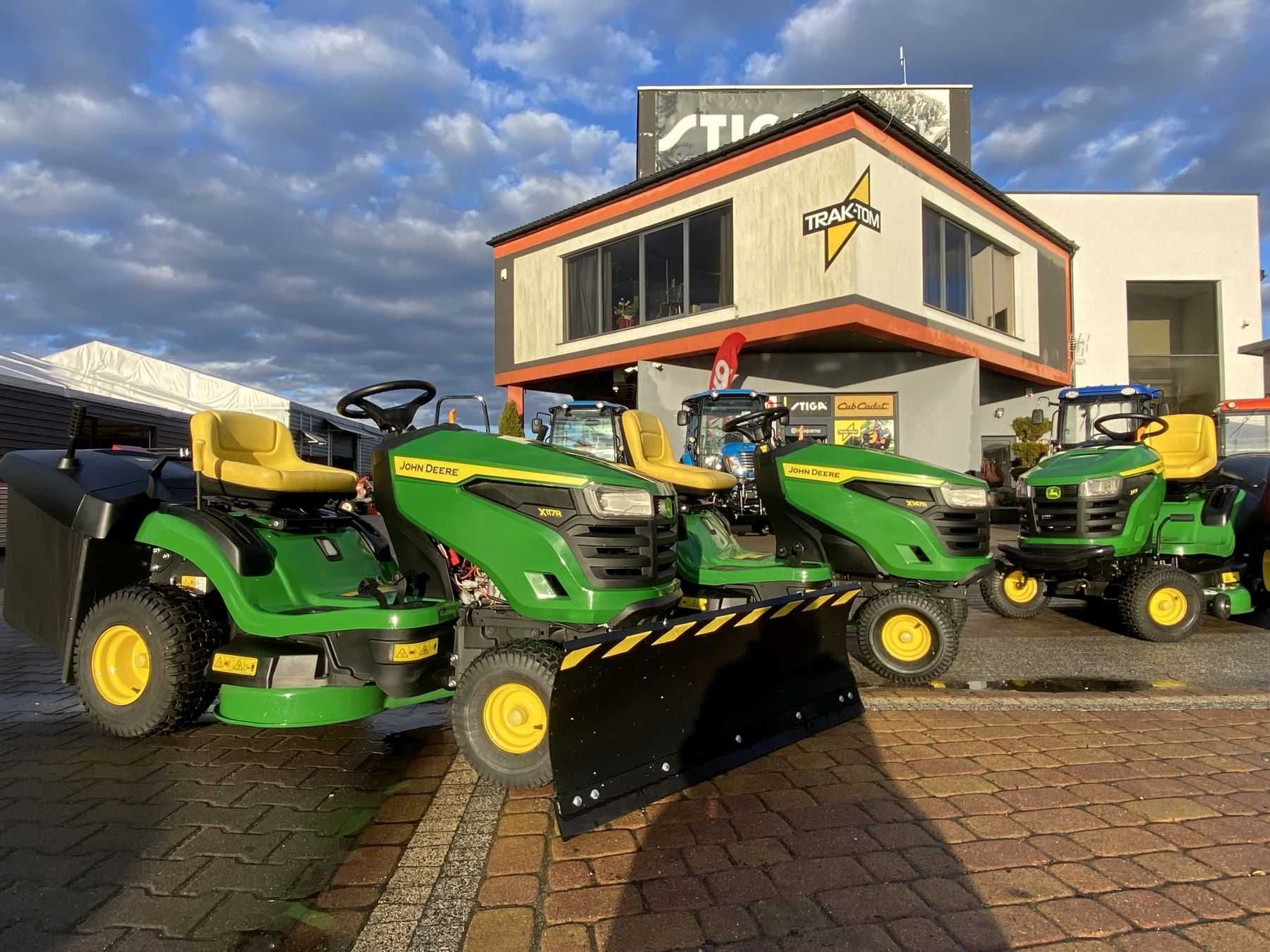 Twój nowy John Deere jest w Trak-Tom traktorek kosiarka X117R