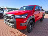 Toyota Hilux dostępny od ręki |INVINCIBLE RED | 2.8 D4D 204KM 6A/T | wyprzedaż 2024