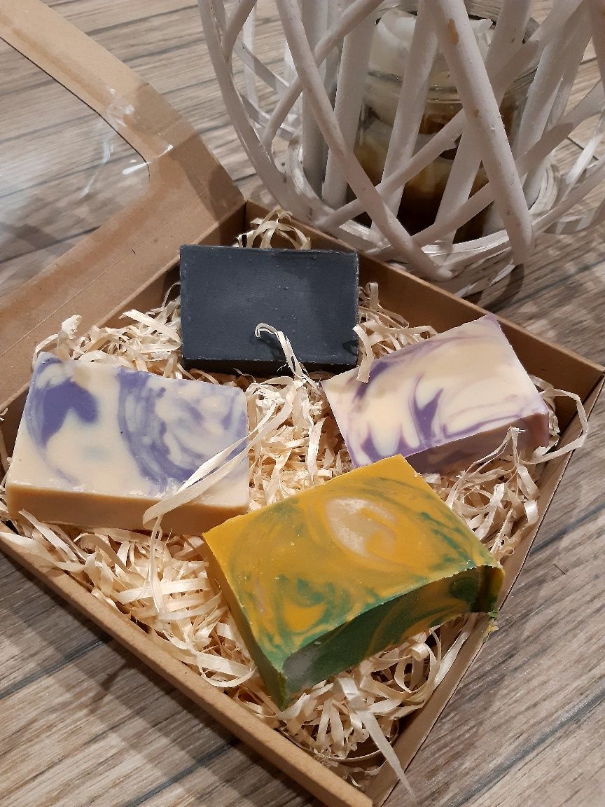 Box kosmetyczny, naturalne mydla handmade zestawy prezent