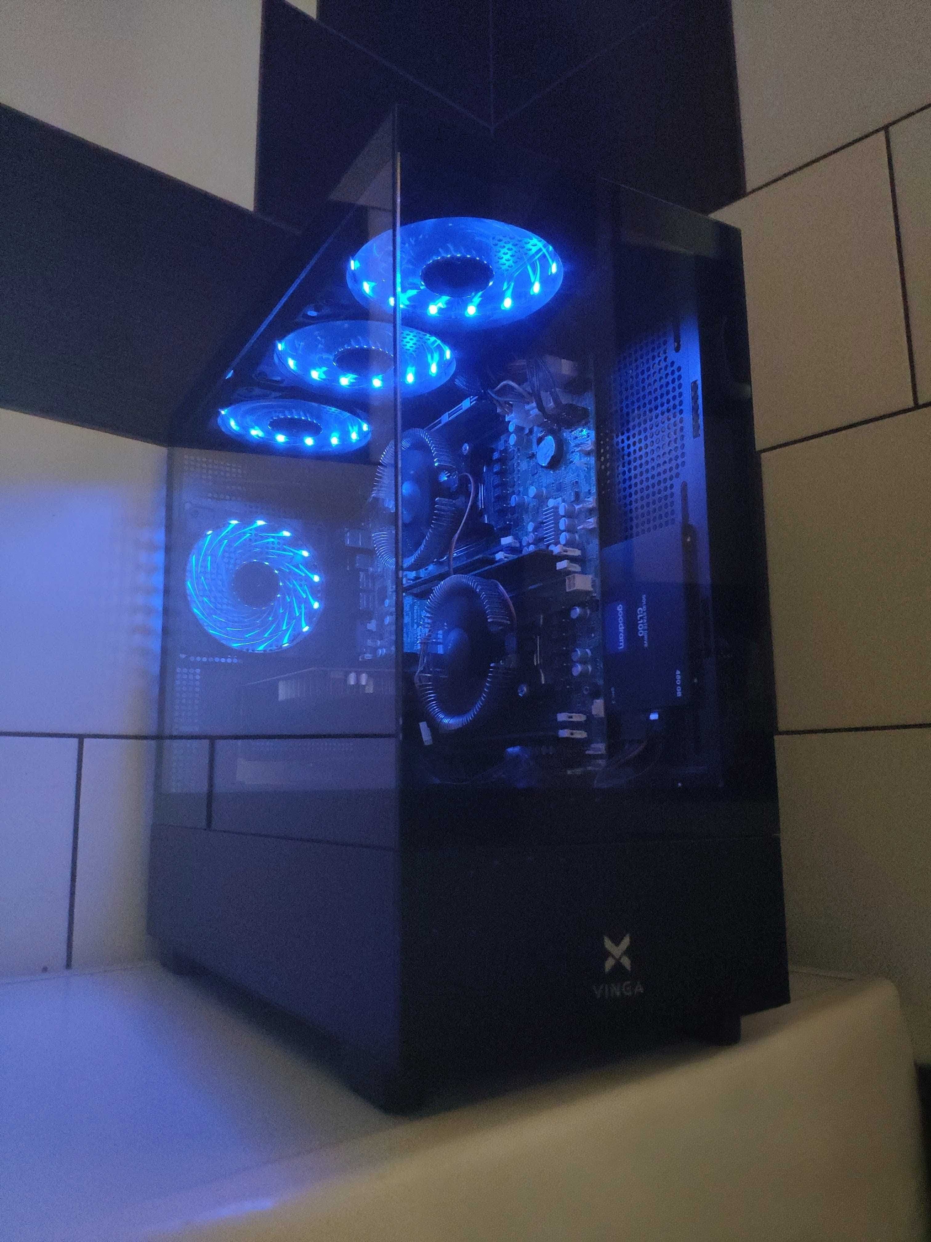 Ігровий комп'ютер 12 ядер / 40гб / SSD500gb / Gtx1050ti 4gb
