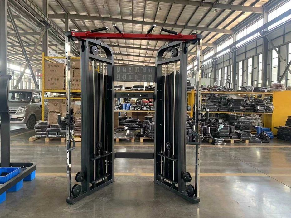 Brama narożna różne wysokości