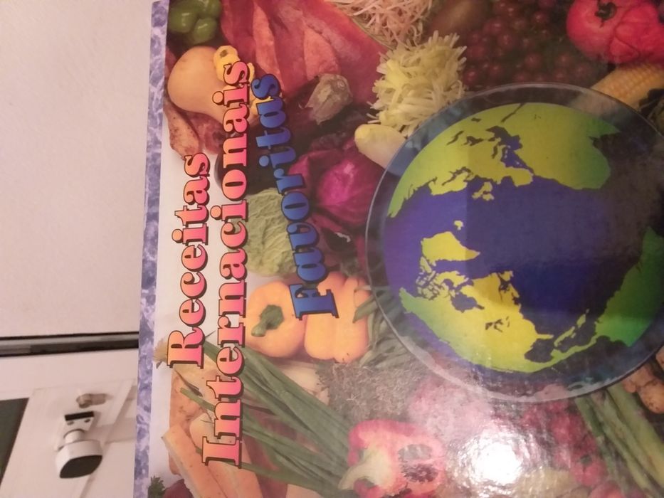 Livro de receitas internacionais