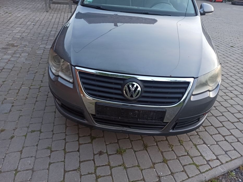 VW Passat B6 kombi  LA7T zderzak przód błotnik maska lampy cały przód