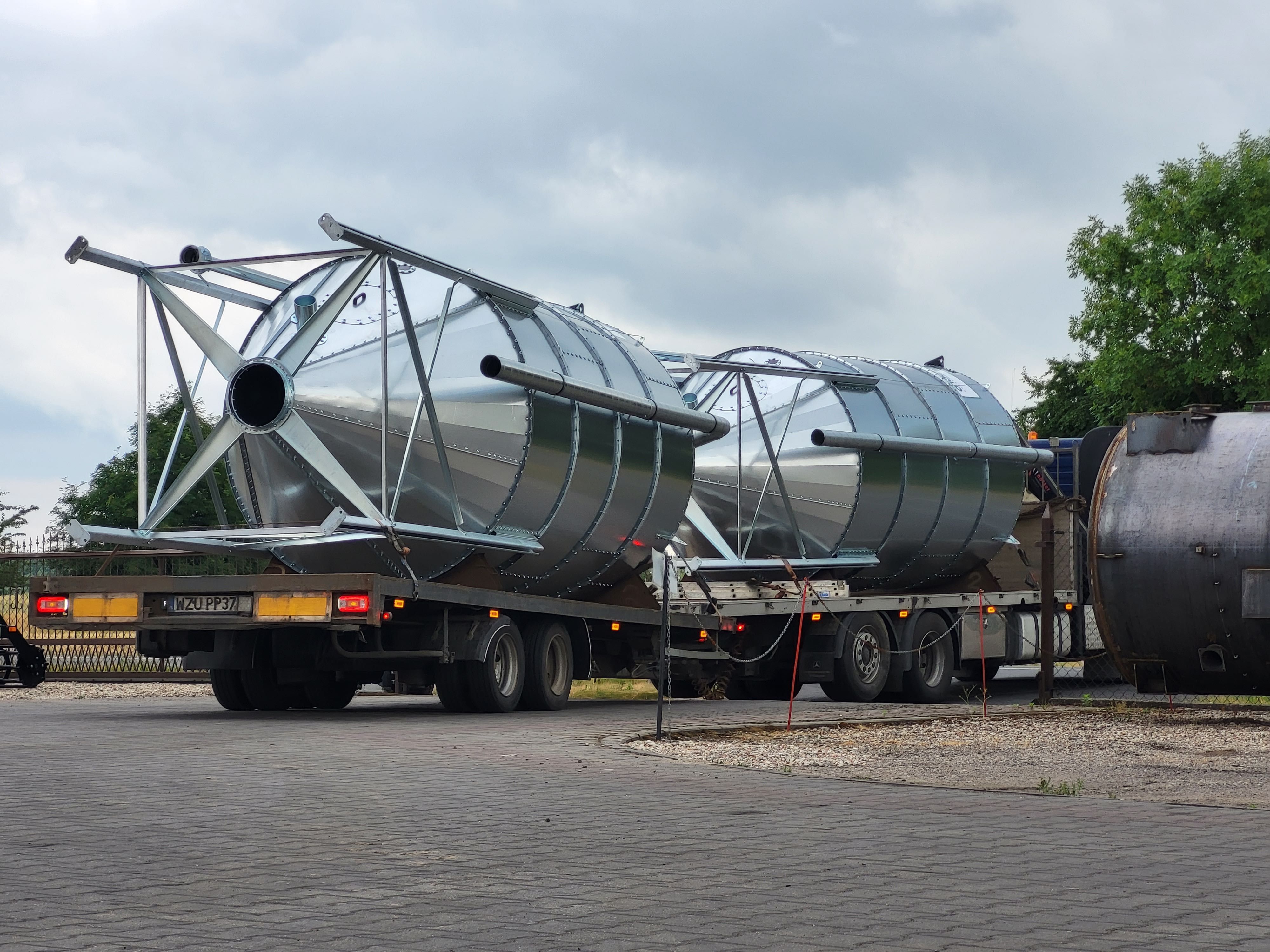 Silos 15ton 12t 20t 25t 30t silosy zbiornik Marco-Polo