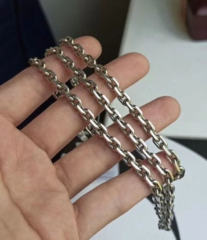 ЯКОРЬ Серебряная  цепочка Вес 60 тограмм 925 проба