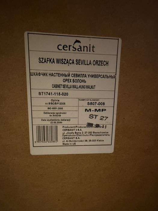 Szafka sevilla cersanit