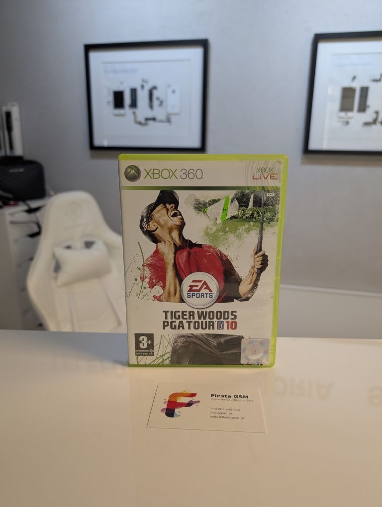 Tiger Woods PGA Tour 10, gra na Xbox 360.
