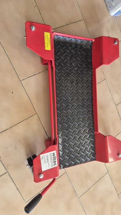 Cavalete de deslocação para mota