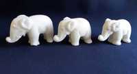 Статуэтки Три мраморных слона