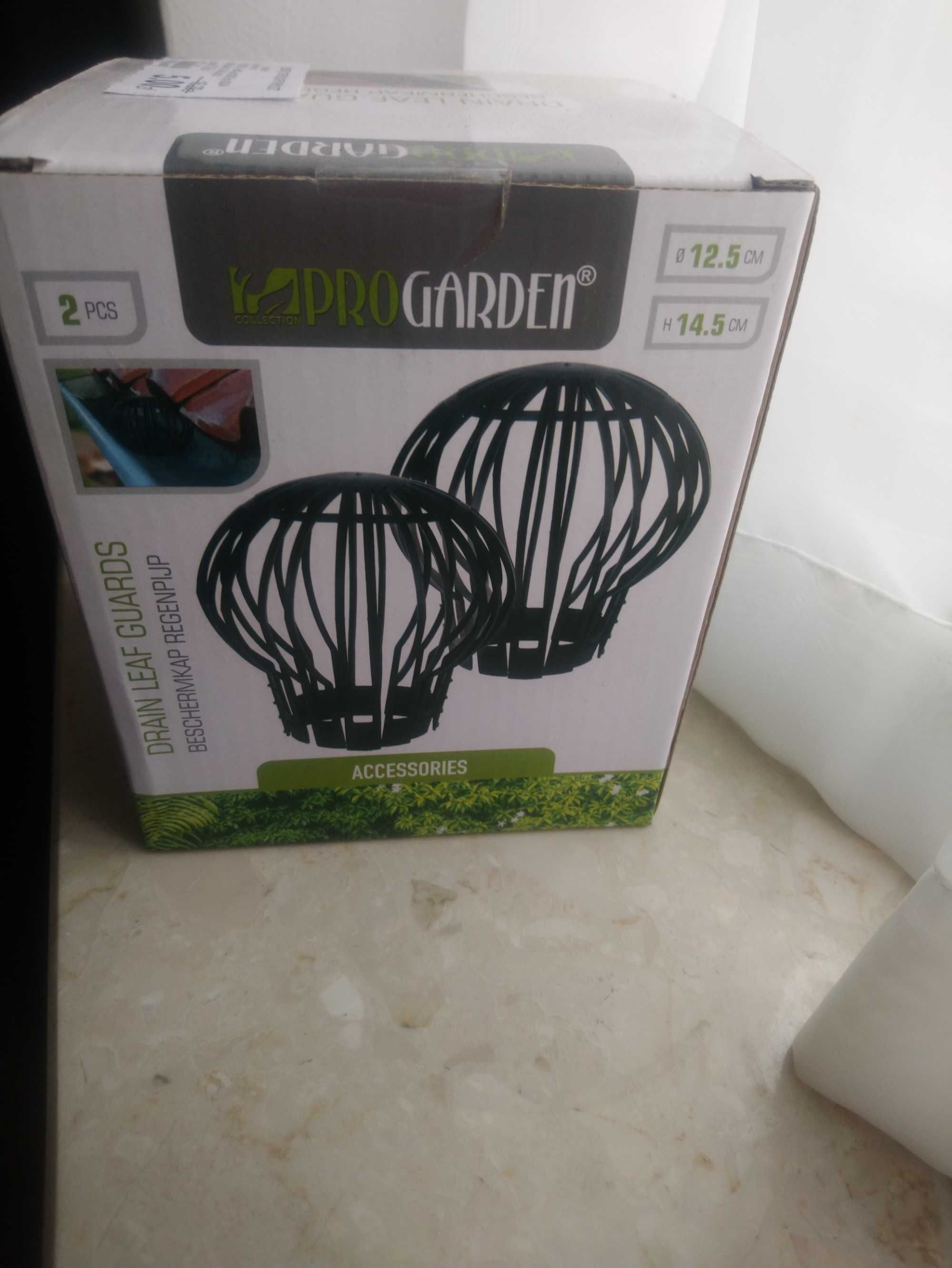 Filtr do rynny, sitko ProGarden, czarny zestaw 2 szt.