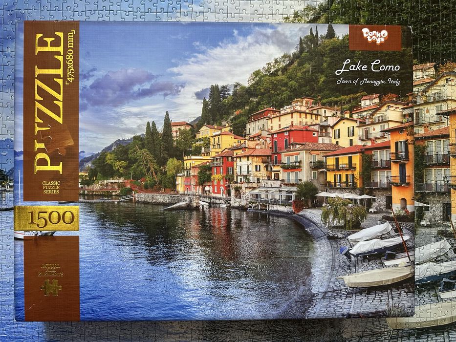Пазлы 1500шт. Lake Como