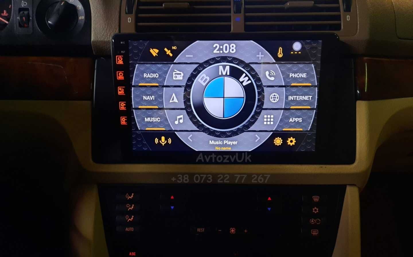 Магнитола BMW 5 M e39 e38 e53 е38 е39 е53 USB 2 din CarPlay Android 13