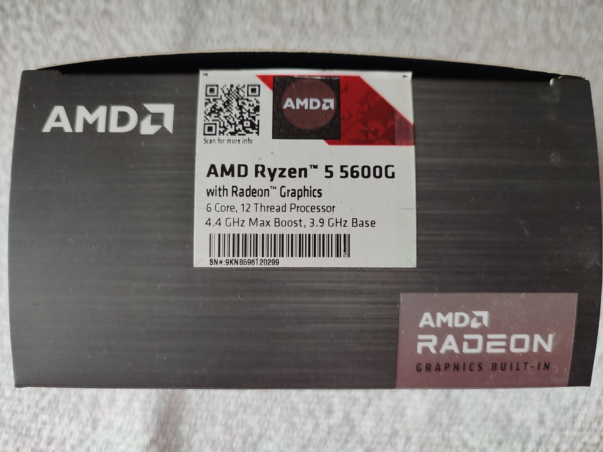 AMD Ryzen 5 5600g Box