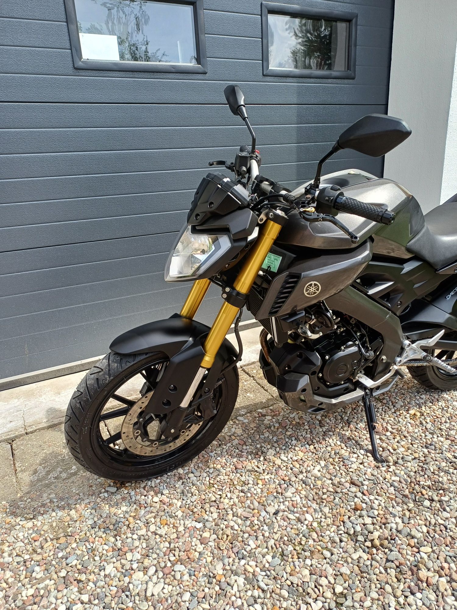 Yamaha MT 125 17r wydech mivv manetki bdb stan