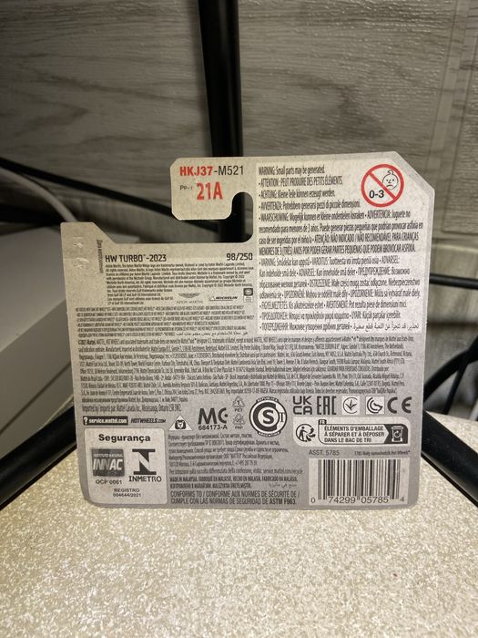 Aston martin vantage GTE 2/5 HW TURBO blue hotwheel