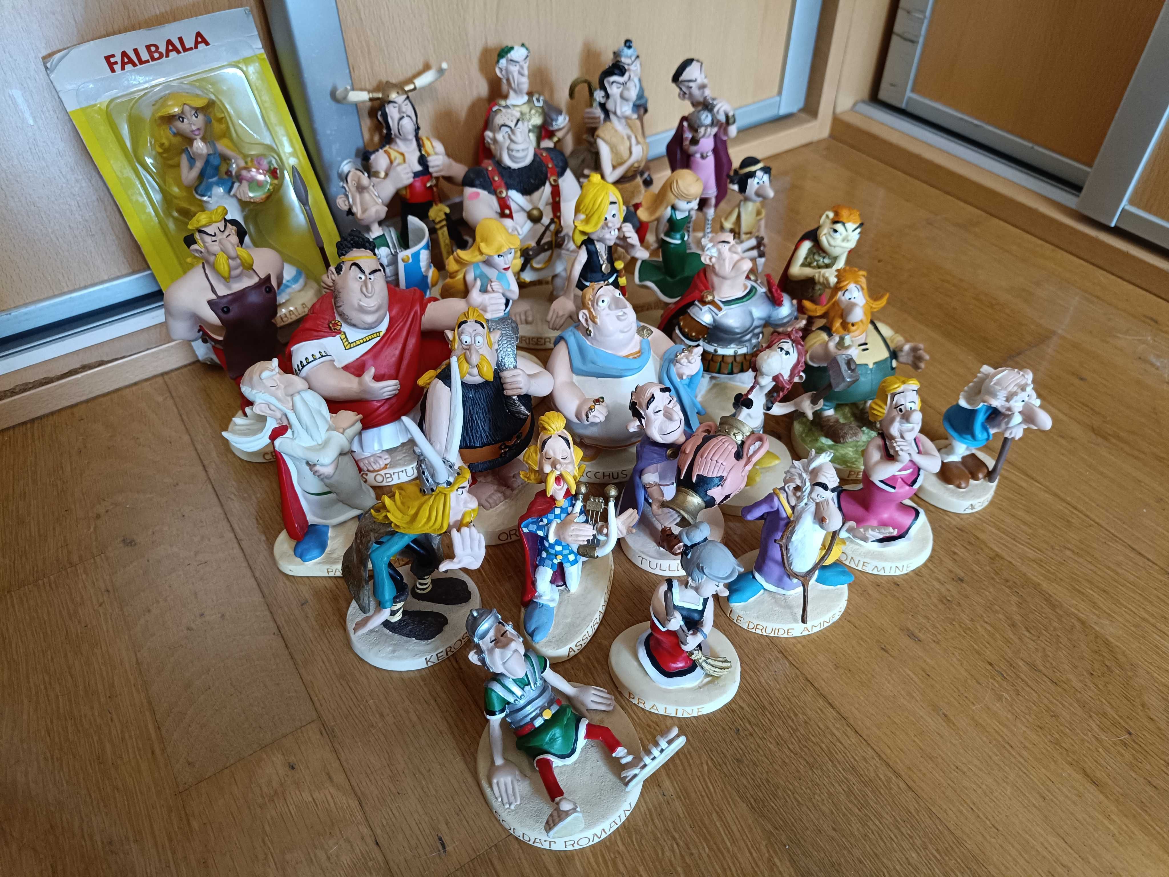 SOLDADO ROMANO 2, figura de coleção ASTERIX, o Gaulês, em resina