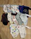 Zestaw/paka body z długim rękawem - rozmiar 68, 10 sztuk