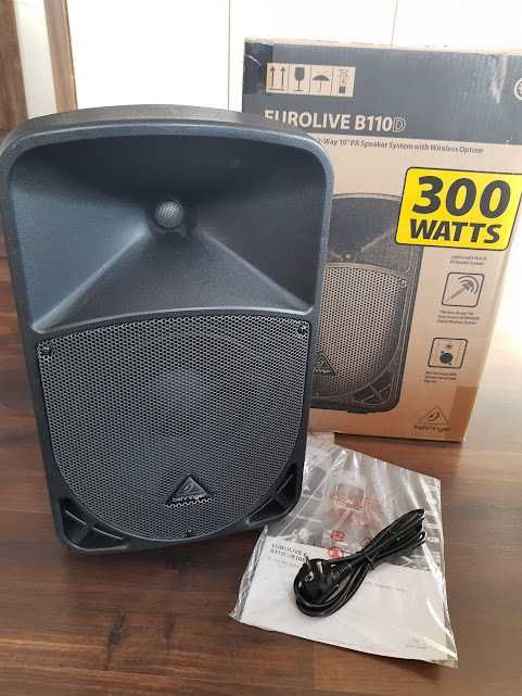 głośnik aktywny behringer B110D używany