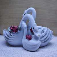 Łabędzie - porcelana