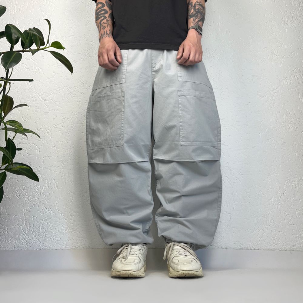 parachute pants baggy skater fit rap cargo парашути широкі карго