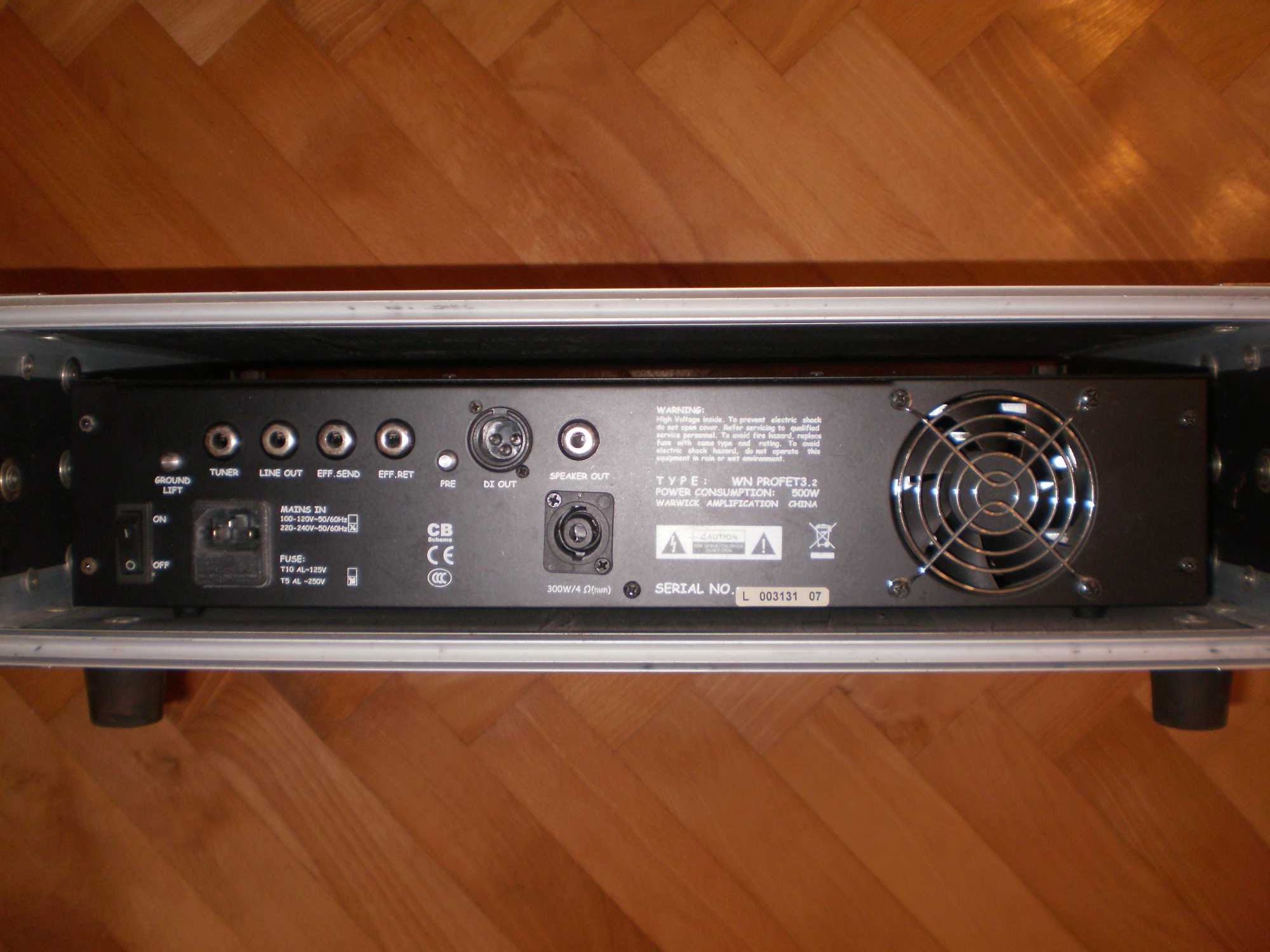 Warwick ProFET 3.2 głowa basowa oraz Rockcase by Warwick