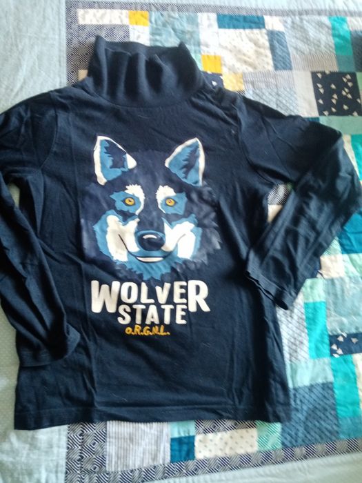 Camisola menino gola alta 8 anos