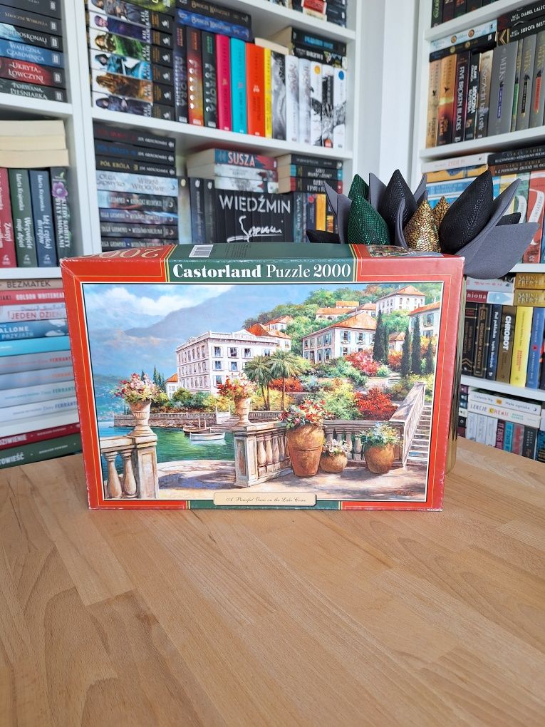 Puzzle Castorland 2000 "A peaceful Oasis on the Lake Como"