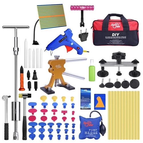 Набор для удаления вмятин без покраски Super PDR 77в1 Профессиональный