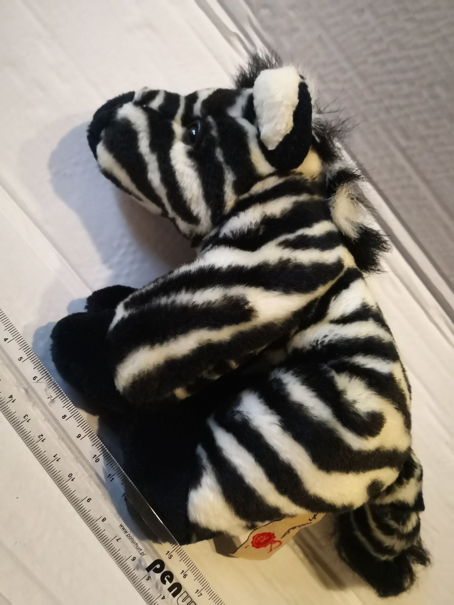 Zebra nie Żyrafa maskotka pluszak oryginalna keel toys