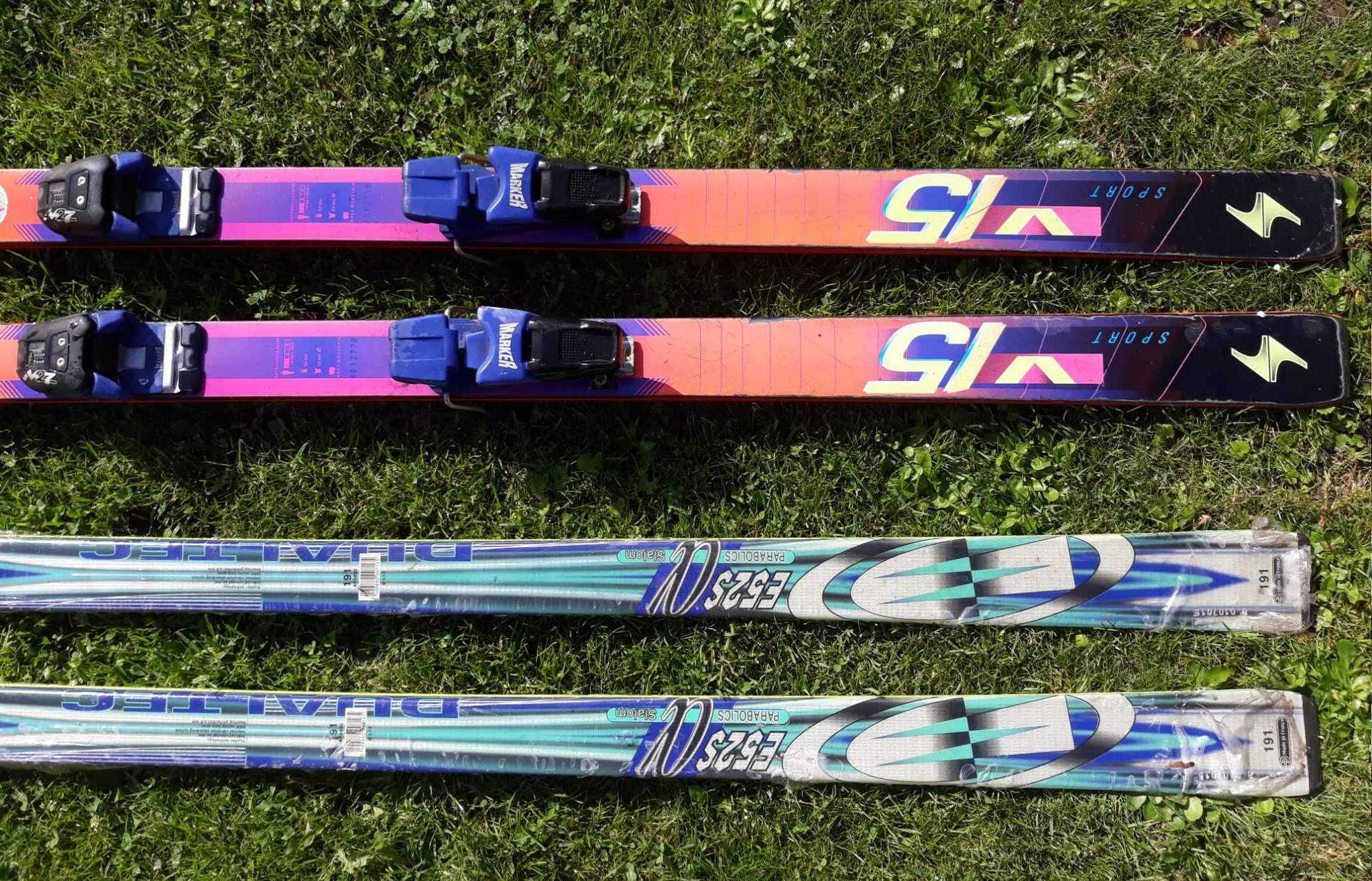 Sprzedam Narty BLIZZARD Sport V15 oraz ROSSIGNOL Dualtec Integral E52S