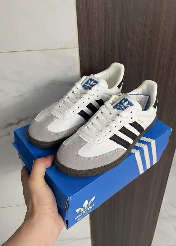 Adidas_SambaOG_white Moda_Buty_Mokasyny Mokasyny R.36.5