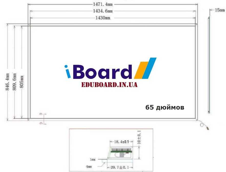 Интерактивная рамка для телевизора 32, 43, 49, 50, 55, 65, 70, 75 дюйм