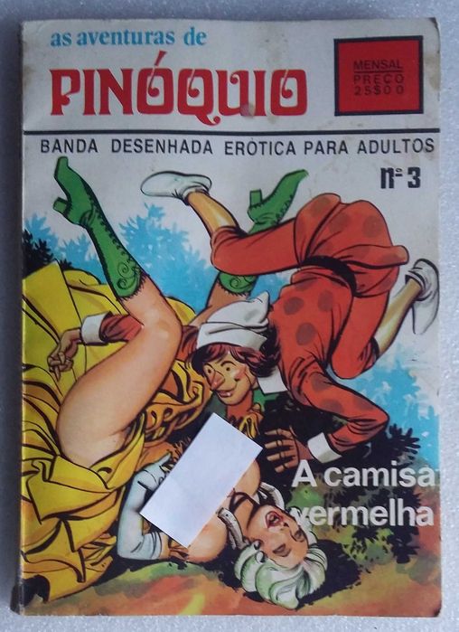 As aventuras de Pinoquio nº 3 para adultos