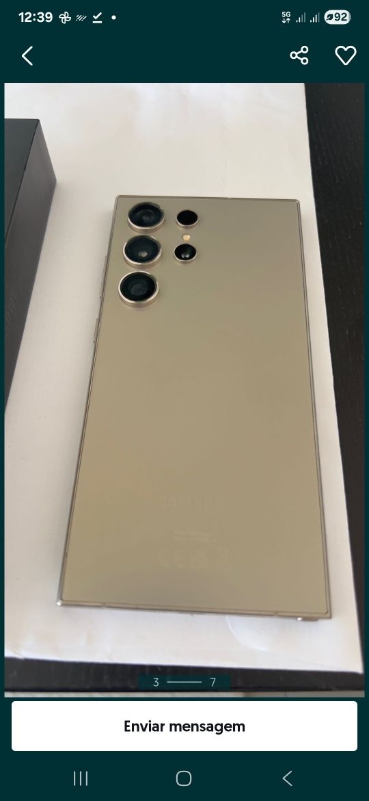Vendo samsung s24 ultra