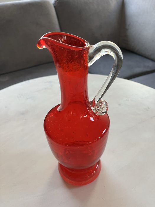 Dzban projektu L. Fiedorowicz Huta Szkła Ząbkowice