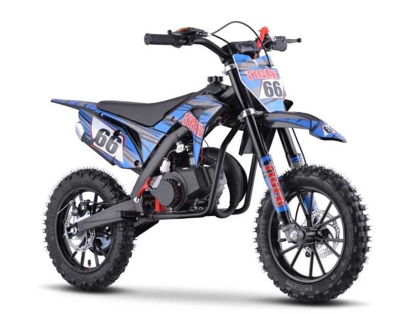 Motor dla dziecka 49CC TIGER Niebieski PRO