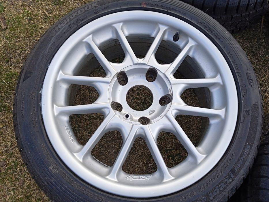 felgi aluminiowe 5x130 azev porsche 911 boxter cayman opony zimowe 8mm