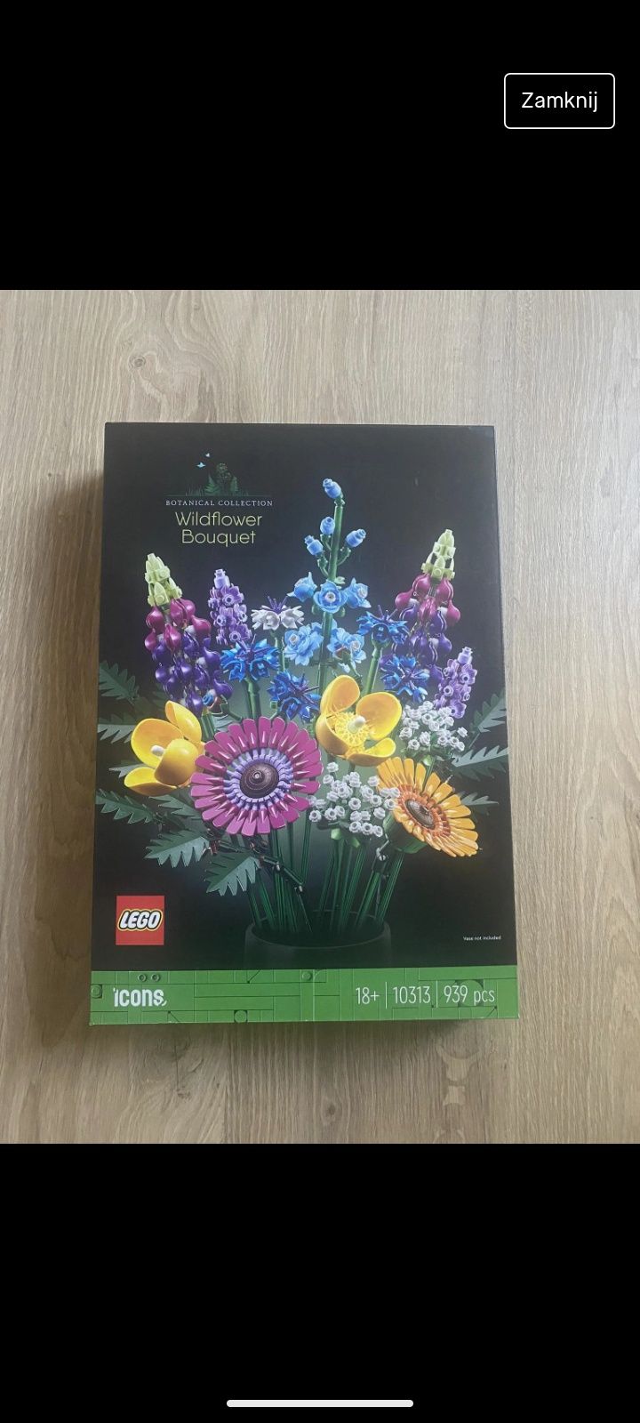 Lego kwiaty bukiet wildflower bouquet zestaw nowy botanical collection