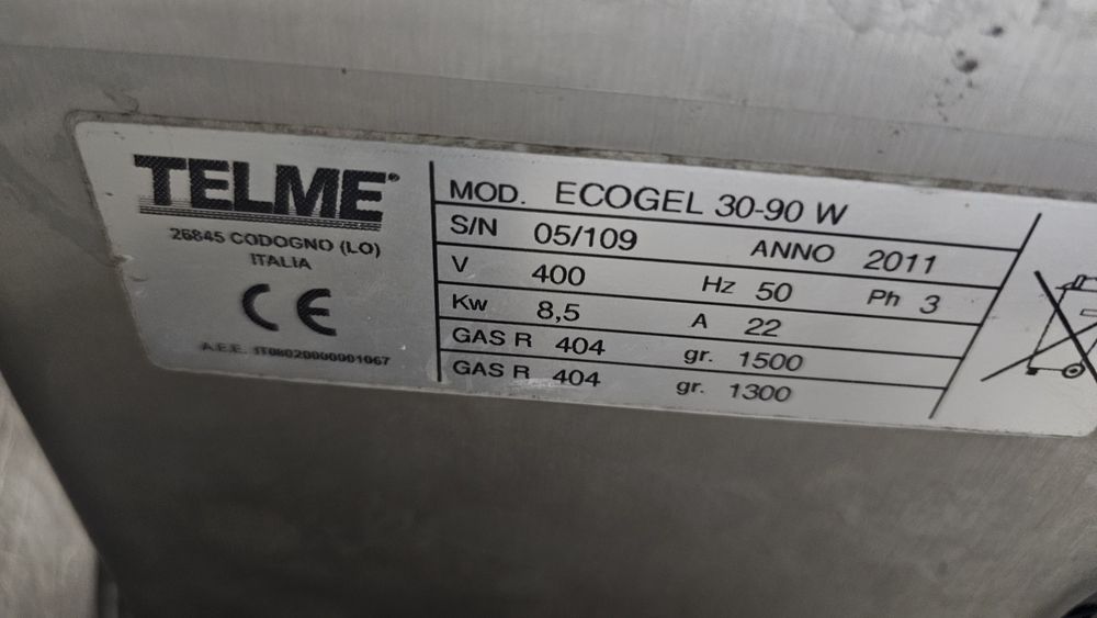 Frezer do lodów Telme EcoGel 30-90 Maszyna do lodów
