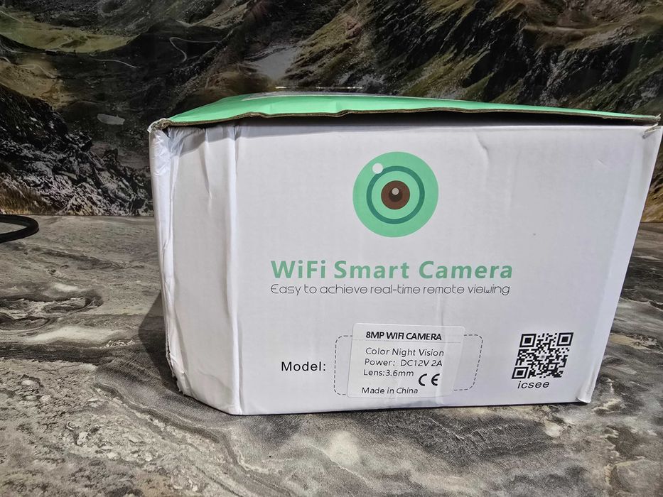 kamera ip wifi smart zewnętrzna obrotowa detekcja 5mpx zoom alarm