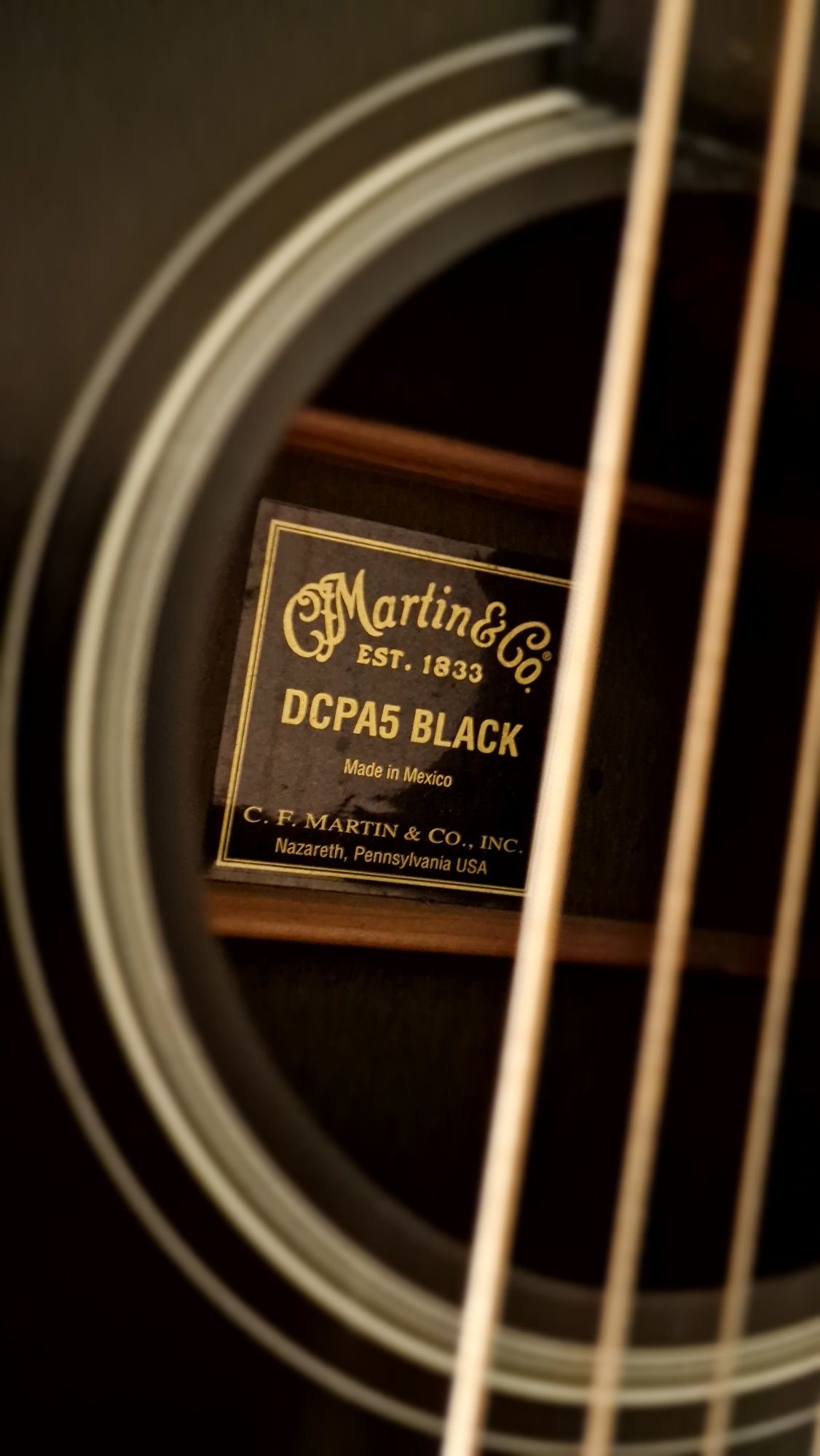 Gitara Matrin DCPA5 Blk