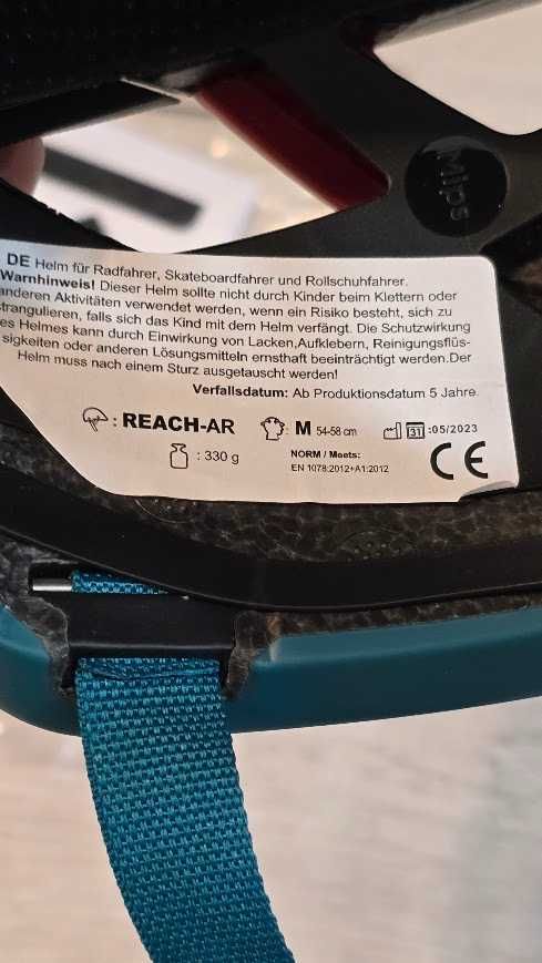 Reach AR - 1 MIPS kask rowerowy  tylne światło LED Rozmiar M 54-58 cm