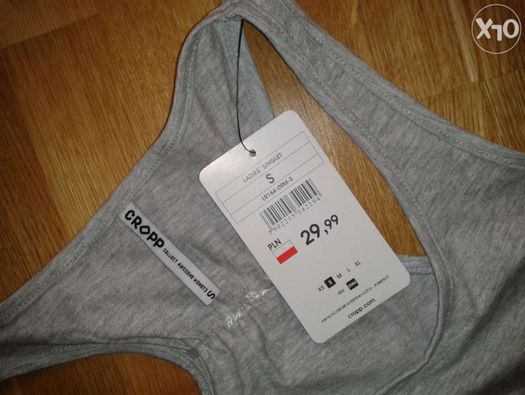 Top z nadrukiem DOG rozm. S CROPP