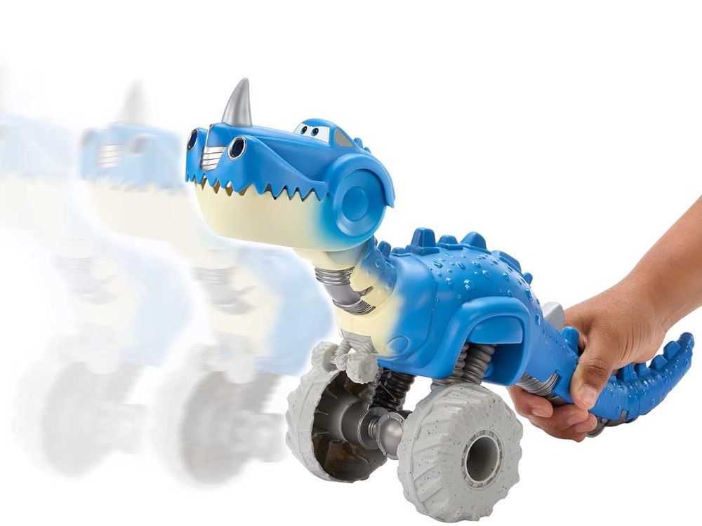 Mattel Dinozaur jeżdżący pożerający autka Cars Auta w trasie ZA4905