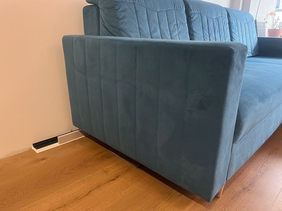 Kanapa narożna, narożnik, sofa Chile, rozkładana jak nowa. Agata mebl