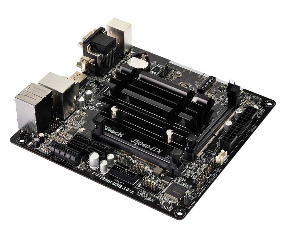 [Usado] Motherboard Mini-ITX ASRock J5040-ITX + 16GB de RAM